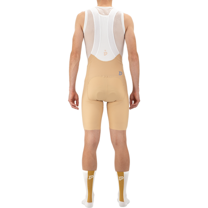 Culotte Corto con Tirantes PROBIKESHOP By CHEF DE FILE Beige