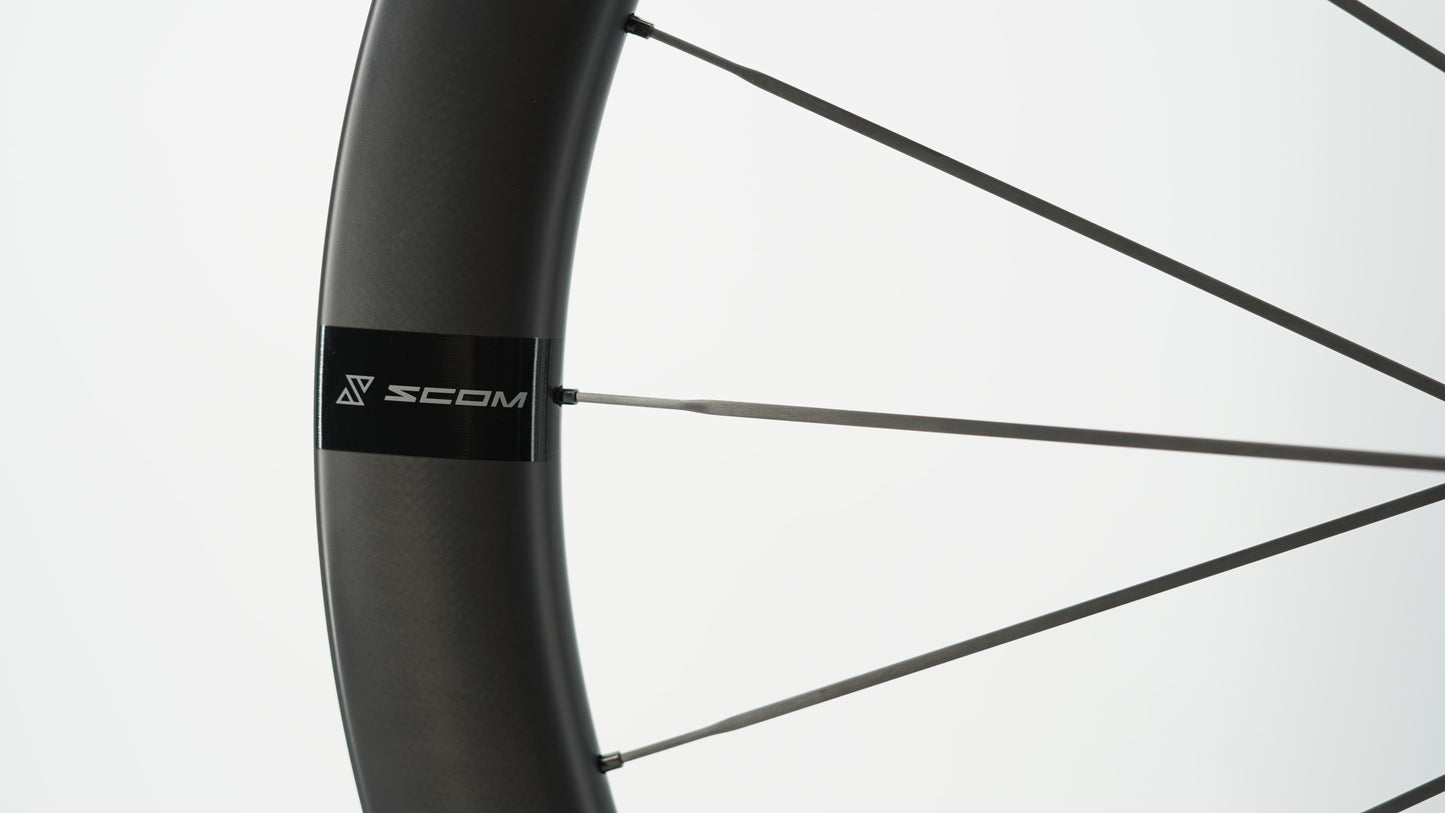 Pares de ruedas SCOM ULTRA Tubeless Ready (Center Lock)