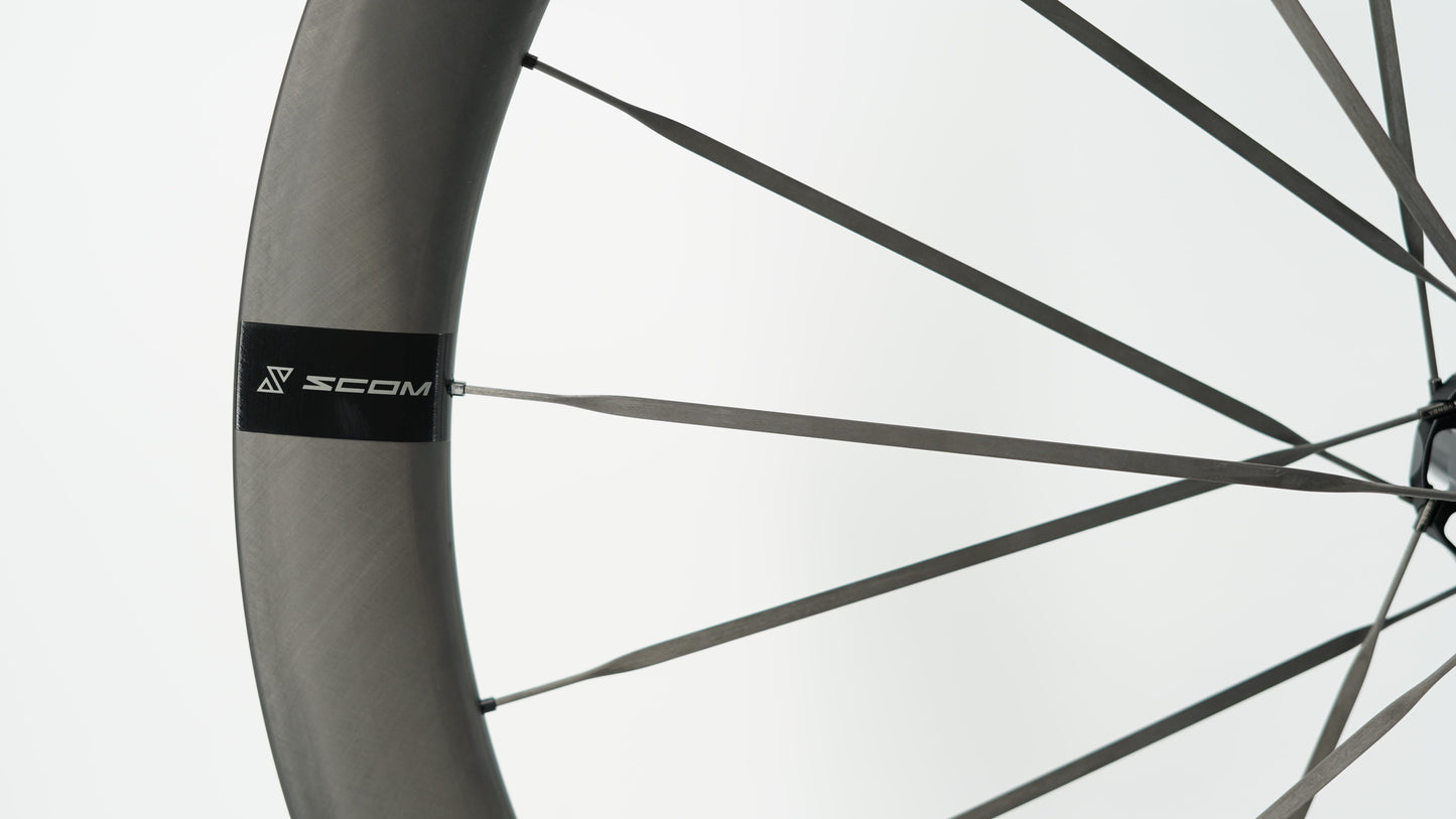 Par de ruedas SCOM RACE Tubeless Ready (Center Lock)