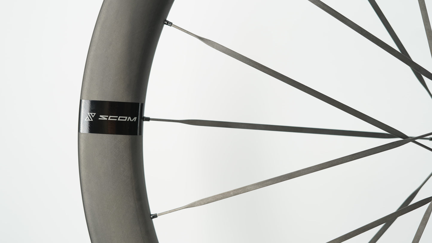 Par de ruedas SCOM RACE Tubeless Ready (Center Lock)