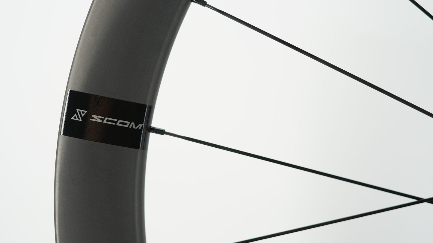 Par de ruedas SCOM EVO Tubeless Ready (Center Lock)