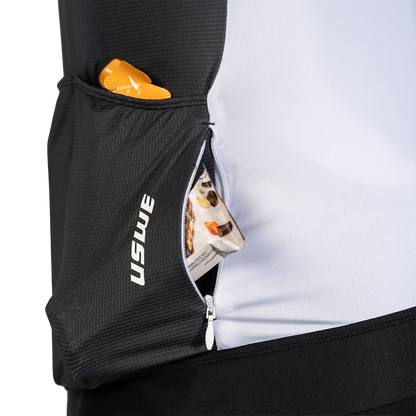 Maillot de Manga Corta USWE GRUS GRAVEL Blanco