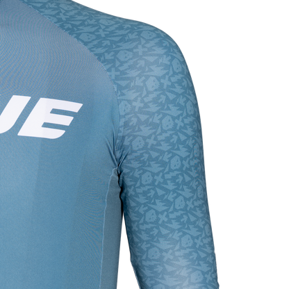 Maillot Mangas Cortas USWE GRUS GRAVEL Azul