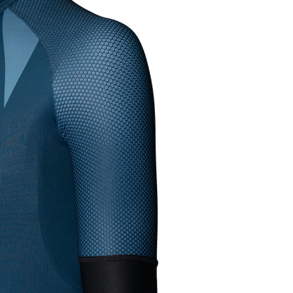 Maillot de Manga Corta USWE SKARP GRAVEL Azul