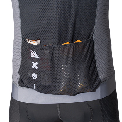 Maillot Manga Corta USWE VENT GRAVEL Negro