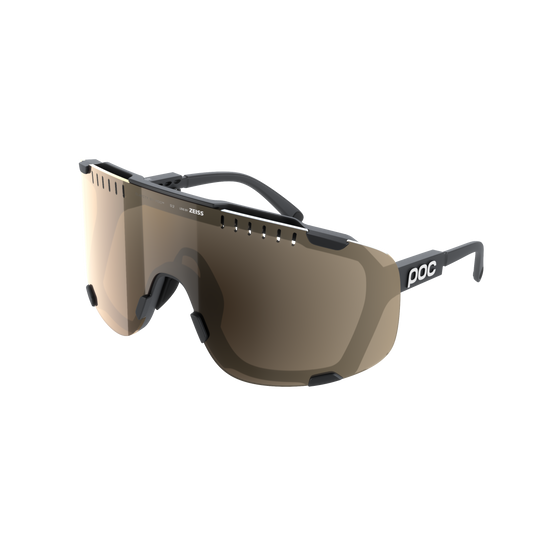 POC DEVOUR + Gafas Negras Clarity Trail/Partly Sunny Silver Lens