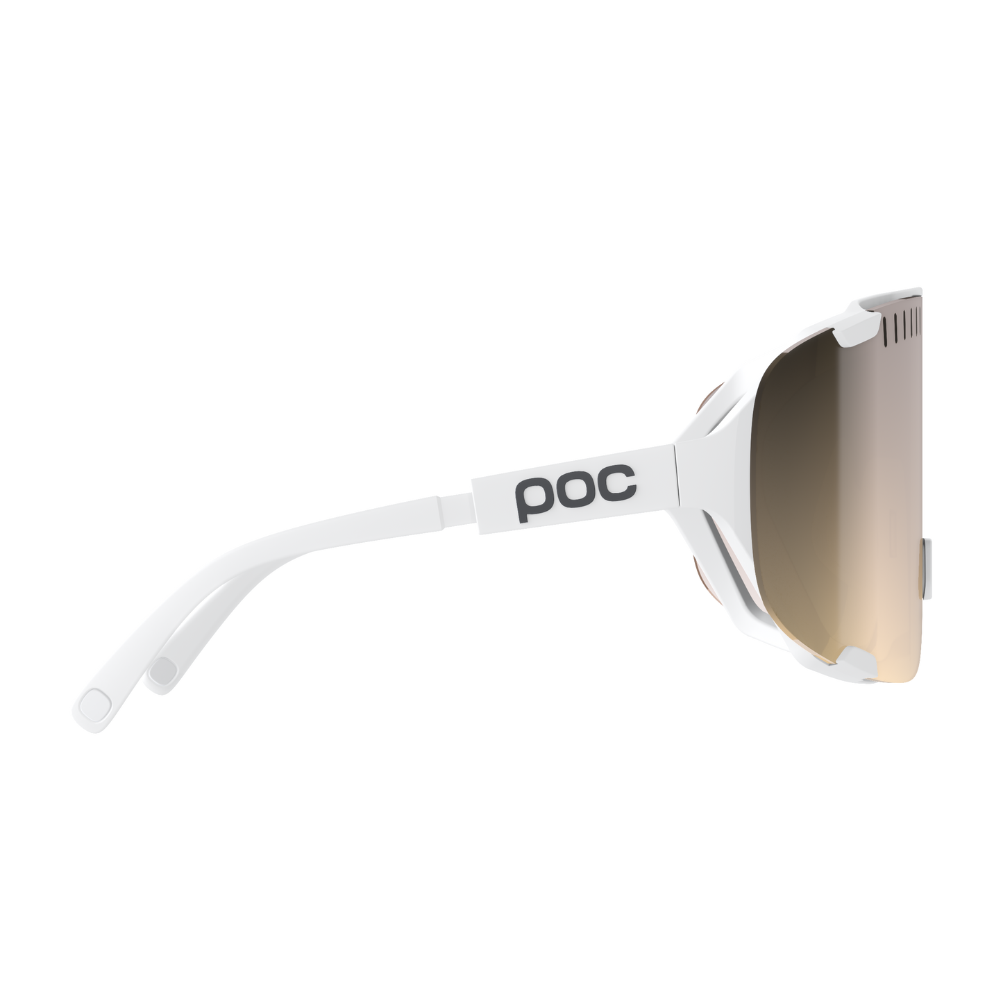 Gafas POC DEVOUR + White Clarity Trail Partly Sunny Silver Lens