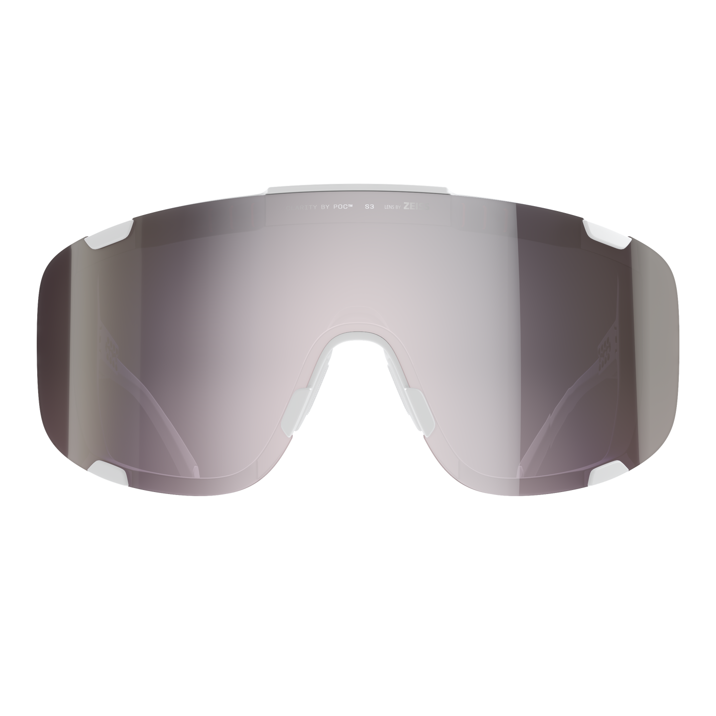 Gafas POC DEVOUR + White Clarity Road/Lente Sunny Silver