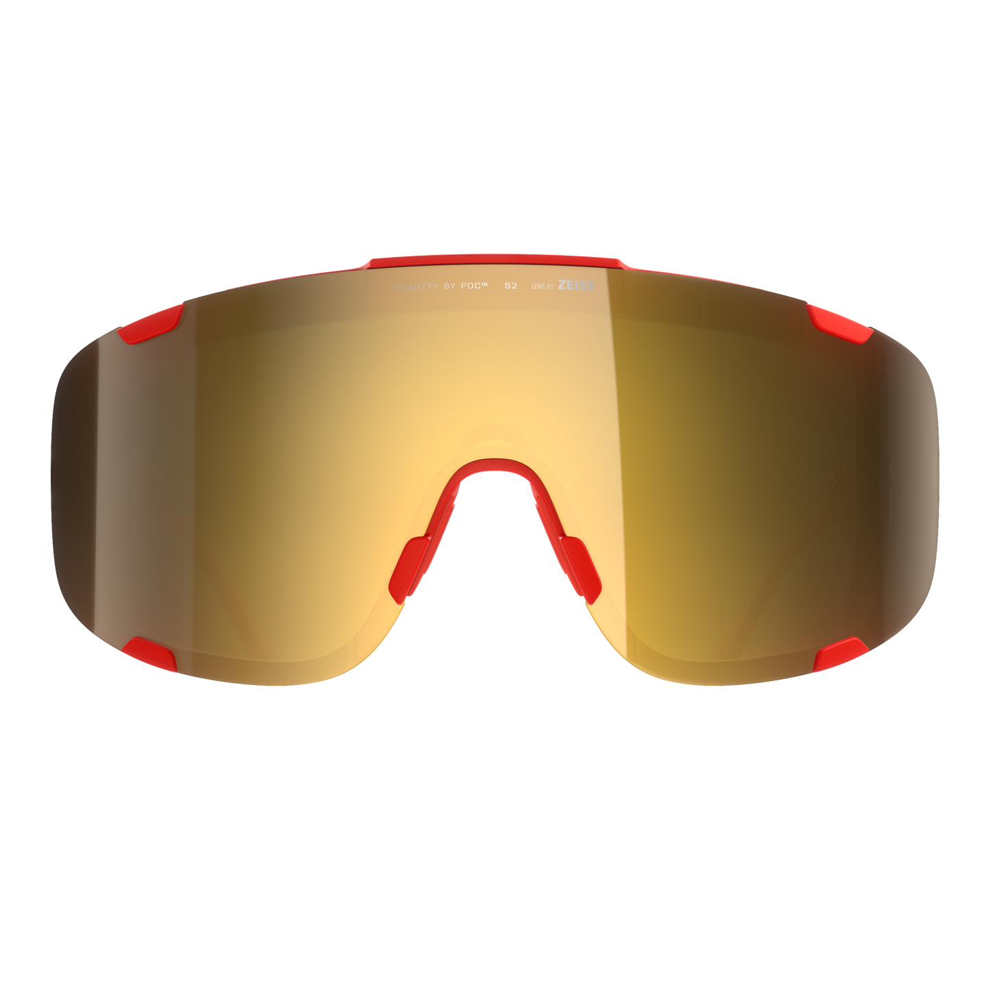 Máscara POC DEVOUR + Lente Red Clarity Road Partly Sunny Gold