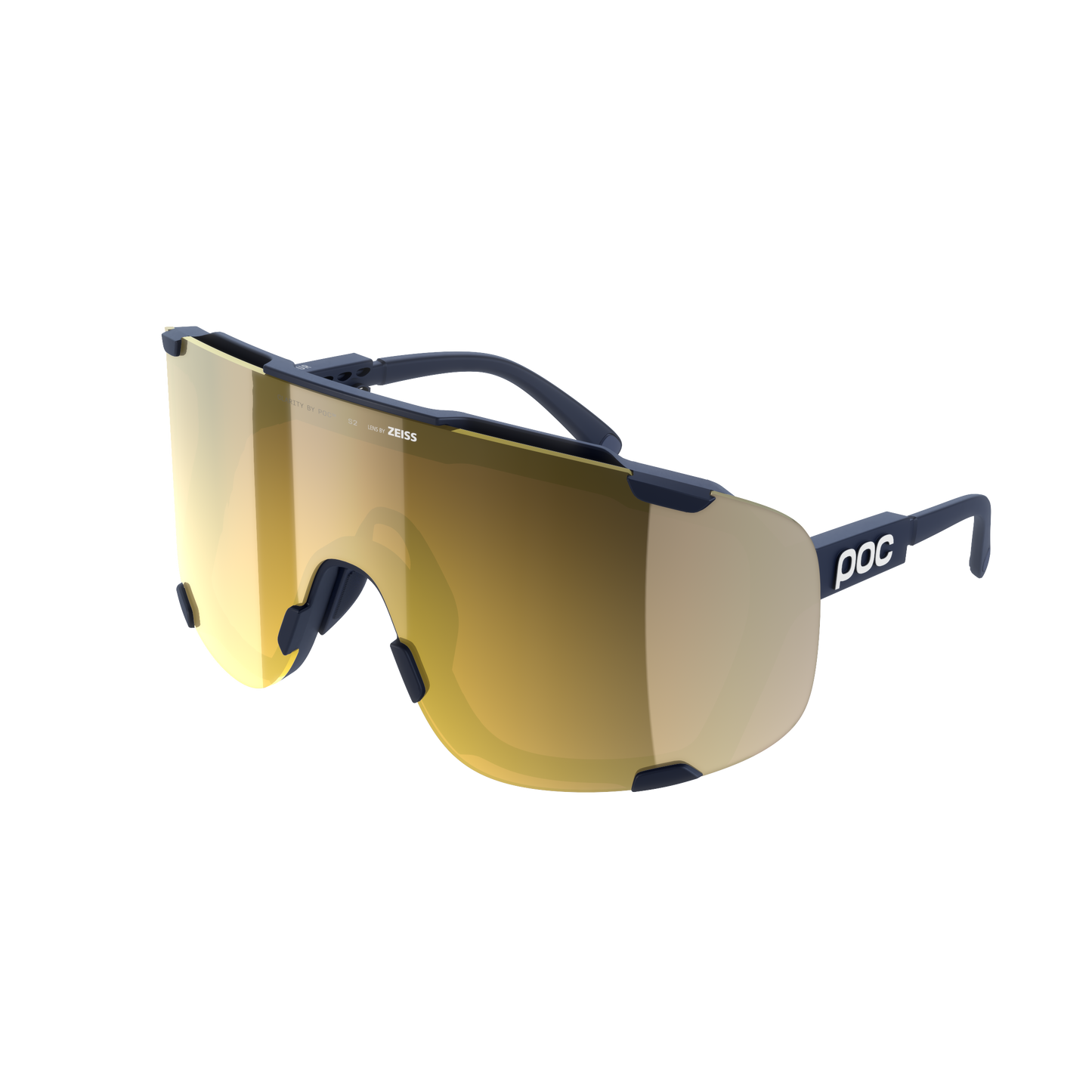 Gafas POC DEVOUR + Marine Clarity Road Partly Sunny Gold Lens