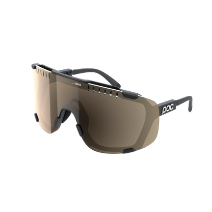 Gafas POC DEVOUR WF + Negro Lente Clarity Trail Partly Sunny Silver