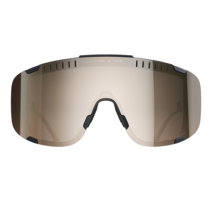 Gafas POC DEVOUR WF + Negro Lente Clarity Trail Partly Sunny Silver