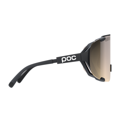 Gafas POC DEVOUR WF + Negro Lente Clarity Trail Partly Sunny Silver