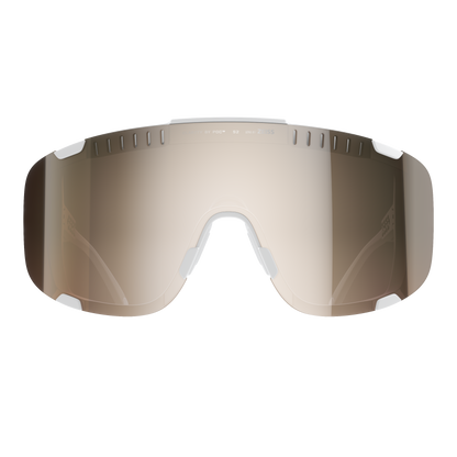 Gafas POC DEVOUR WF + Blanco Lente Clarity Trail Partly Sunny Silver