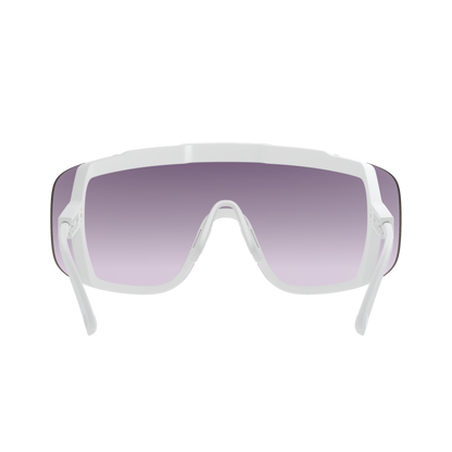 Gafas POC DEVOUR WF+ Blanco Lente Clarity Road Sunny Silver