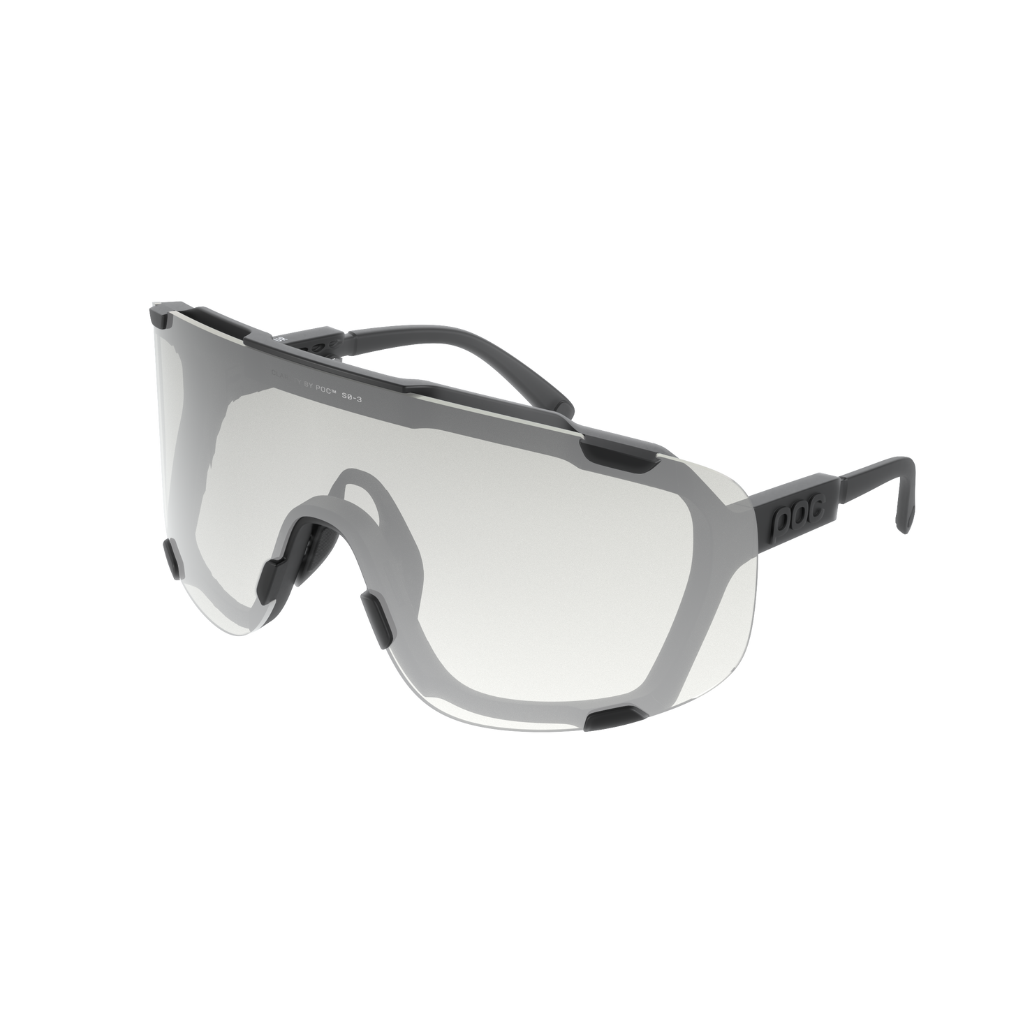 Gafas POC DEVOUR Lente translúcida negra Clarity Gris fotocrómica
