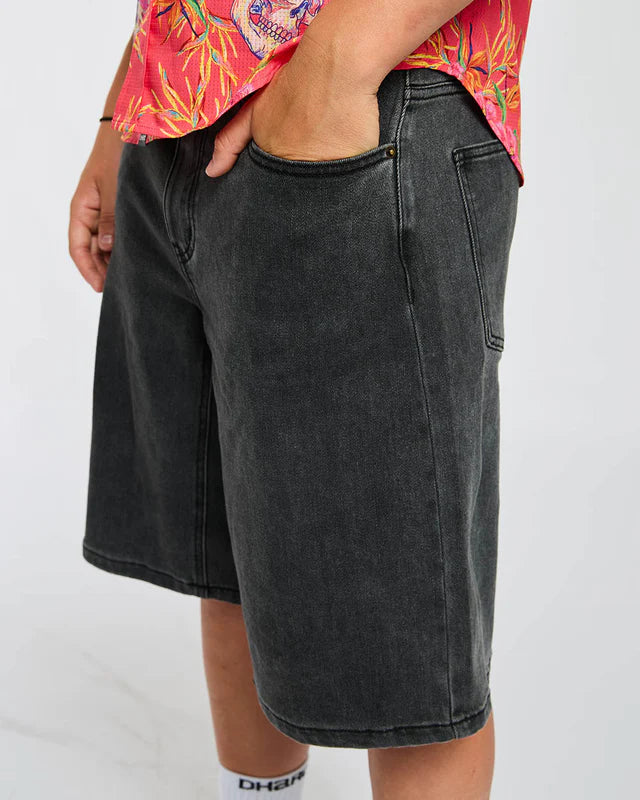 DHARCO JORT UNISEX COASTAL WASH Pantalones cortos Negro