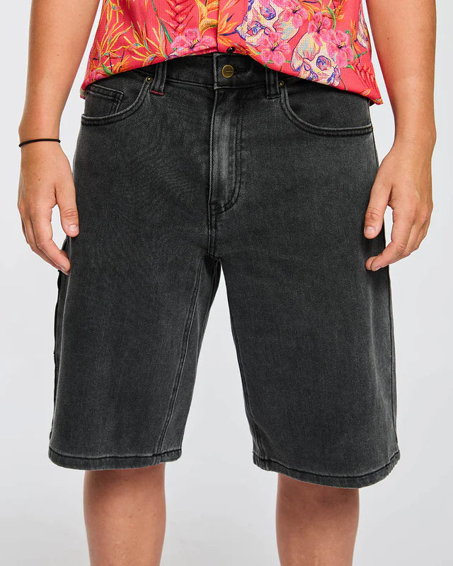 DHARCO JORT UNISEX COASTAL WASH Pantalones cortos Negro