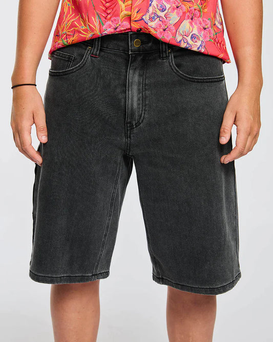 DHARCO JORT UNISEX COASTAL WASH Pantalones cortos Negro