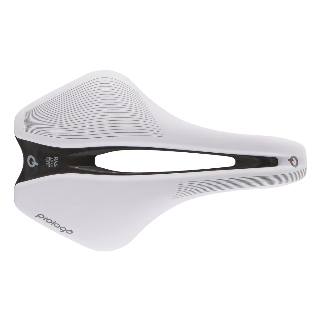 Sillín PROLOGO DIMENSION R2 153mm Raíles Nack Blanco