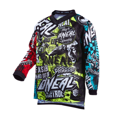 Camiseta O'NEAL ELEMENT WILD Junior Mangas Largas Multi