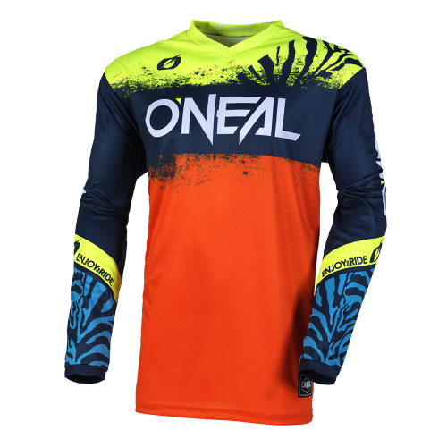 Maillot O'NEAL ELEMENT SHOCKER Niño manga larga Azul/Naranja