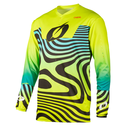 Maillot O'NEAL ELEMENT NOVA Junior Mangas Largas Amarillo Flúor