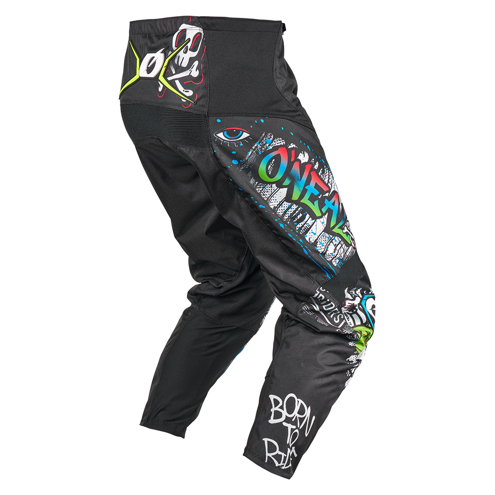 Pantalones O'NEAL ELEMENT RANCID Negro/Blanco