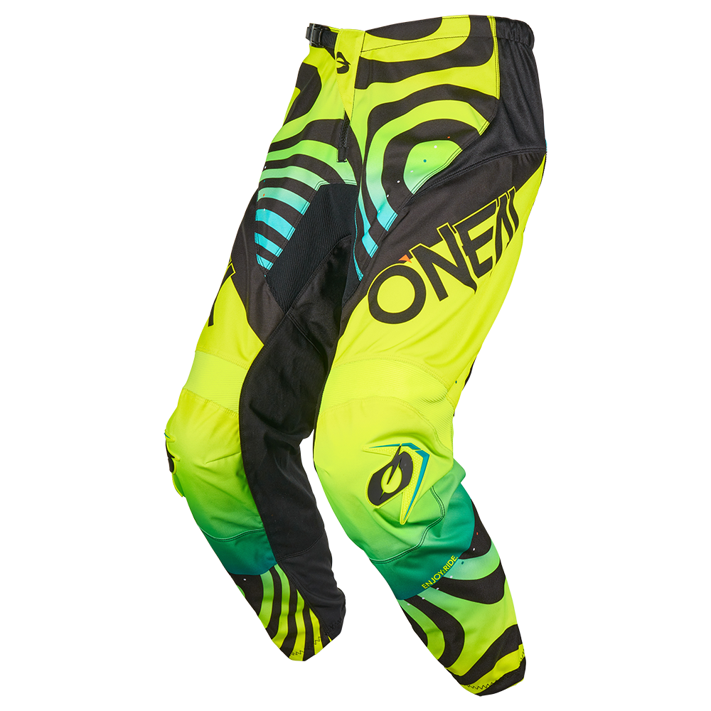 Pantalón O'NEAL ELEMENT NOVA júnior amarillo fluorescente - vista frontal