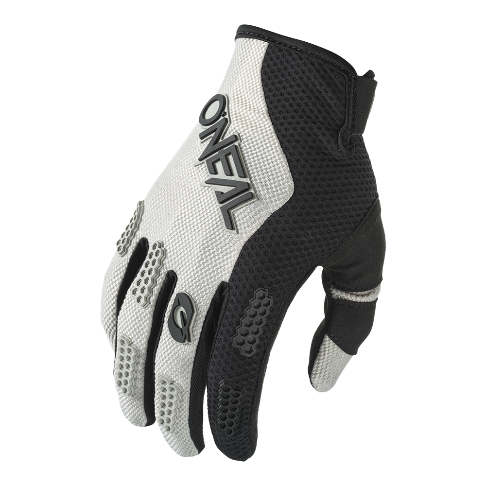 Guantes O'NEAL ELEMENT RACEWEAR Negro/Gris