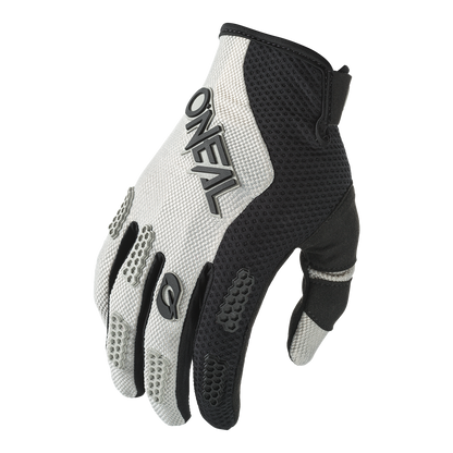 Guantes O'NEAL ELEMENT RACEWEAR Negro/Gris