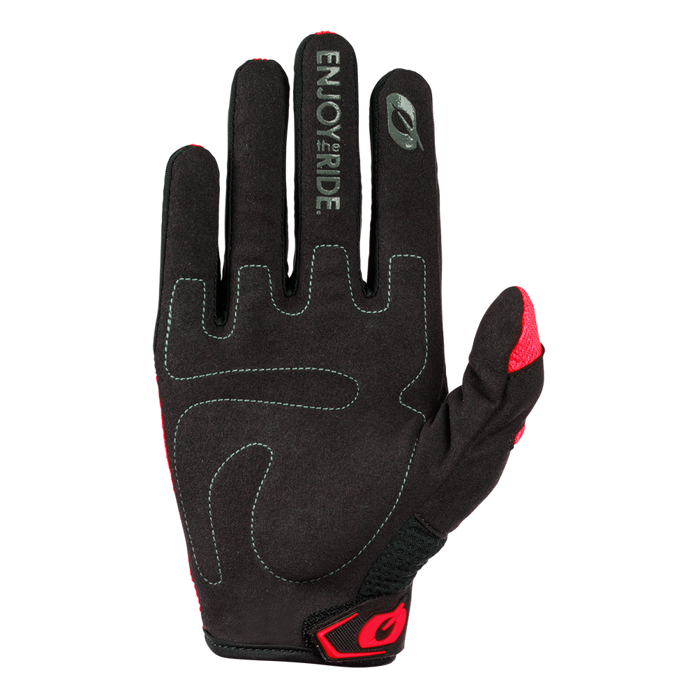 Guantes O'NEAL ELEMENT RACEWEAR Junior Negro/Rojo