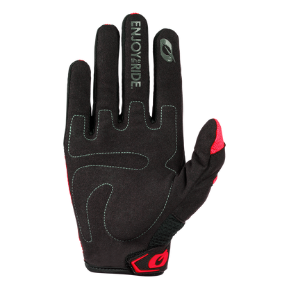 Guantes O'NEAL ELEMENT RACEWEAR Negro/Rojo