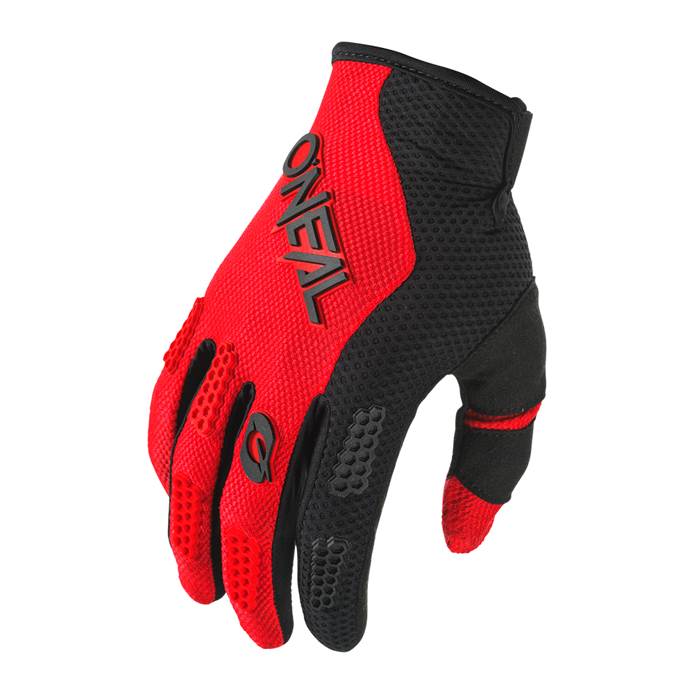 O'NEAL ELEMENT RACEWEAR Guantes Negro/Rojo