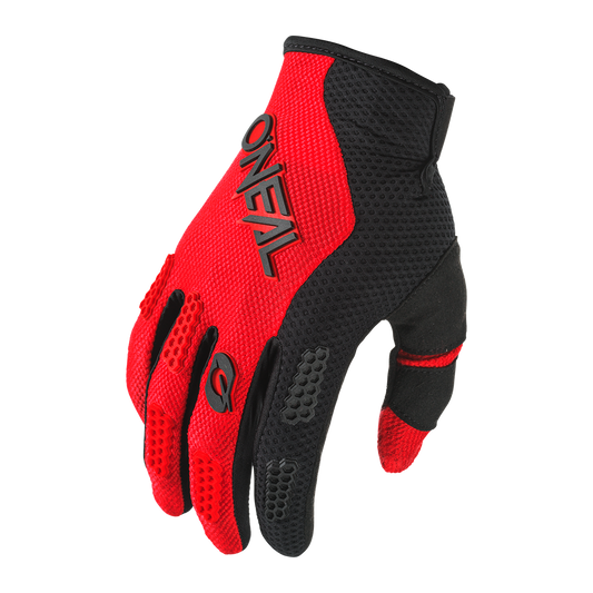 O'NEAL ELEMENT RACEWEAR Guantes Negro/Rojo