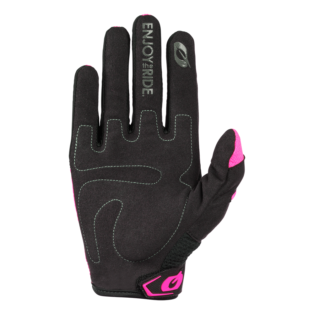 Guantes de mujer O'NEAL ELEMENT RACEWEAR Negro/Rosa