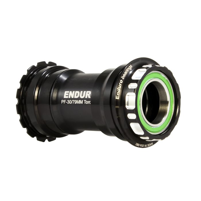 ENDURO BEARINGS TorqTite BBright eje de pedalier 24mm Acero inoxidable Negro