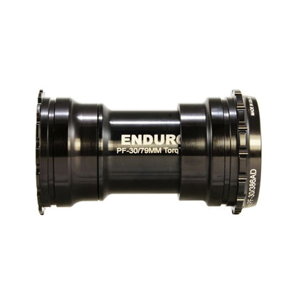Pedalier ENDURO BEARINGS TORQTITE BBright Eje 30mm Acero Inoxidable Negro
