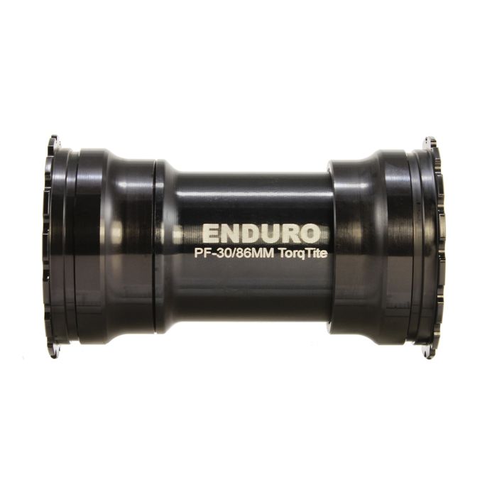 RODAMIENTOS ENDURO TorqTite BB386 eje de pedalier DUB Acero inoxidable Negro