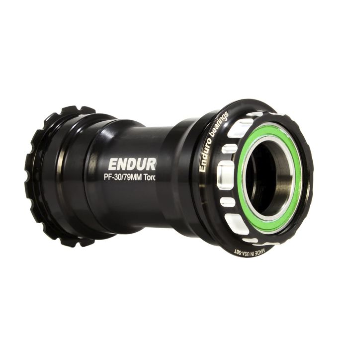 ENDURO BEARINGS TorqTite BBright eje de pedalier 24mm XD-15 Pro - Negro