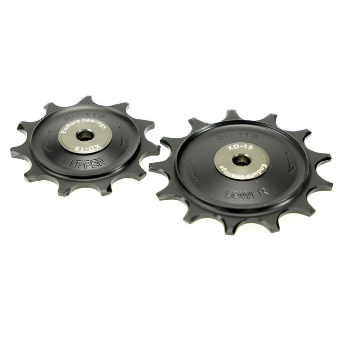 RODAMIENTOS ENDURO poleas de cambio - XD-15 - Shimano GRX - 11s 1X - Negro