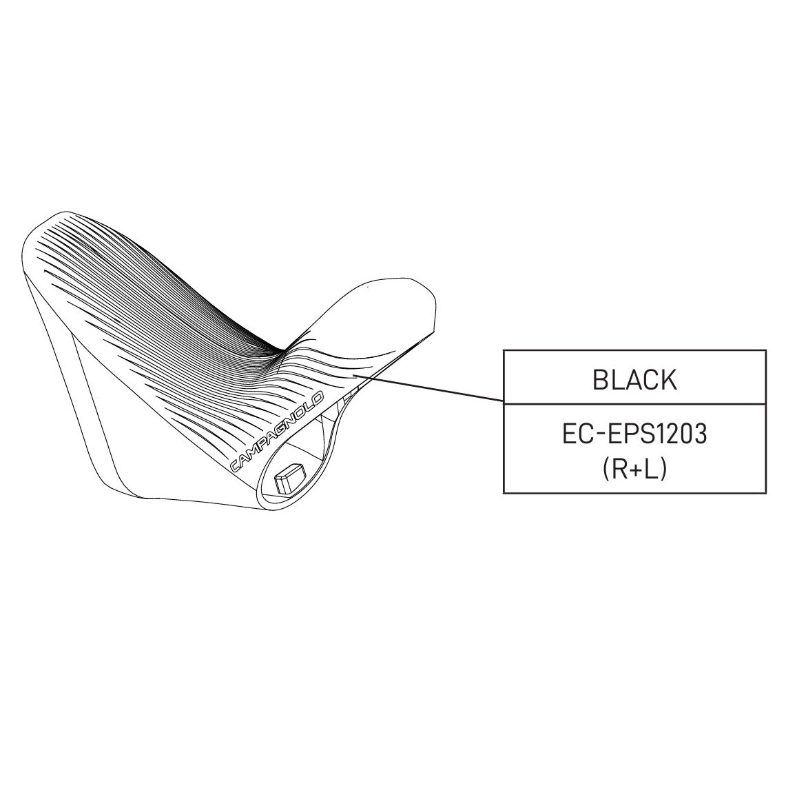 CAMPAGNOLO SUPER RECORD 12V EPS Tapa de cacerola