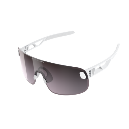 Gafas POC ELICIT Blanco Lente Clarity Road Sunny Silver