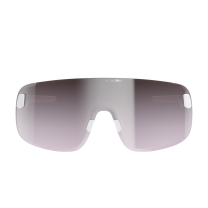 Gafas POC ELICIT Blanco Lente Clarity Road Sunny Silver