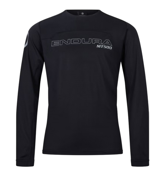 Maillot manga larga ENDURA MT500 BURNER Junior Negro
