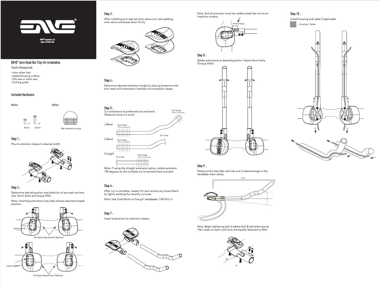 Alargador ENVE SES Aero Clip On