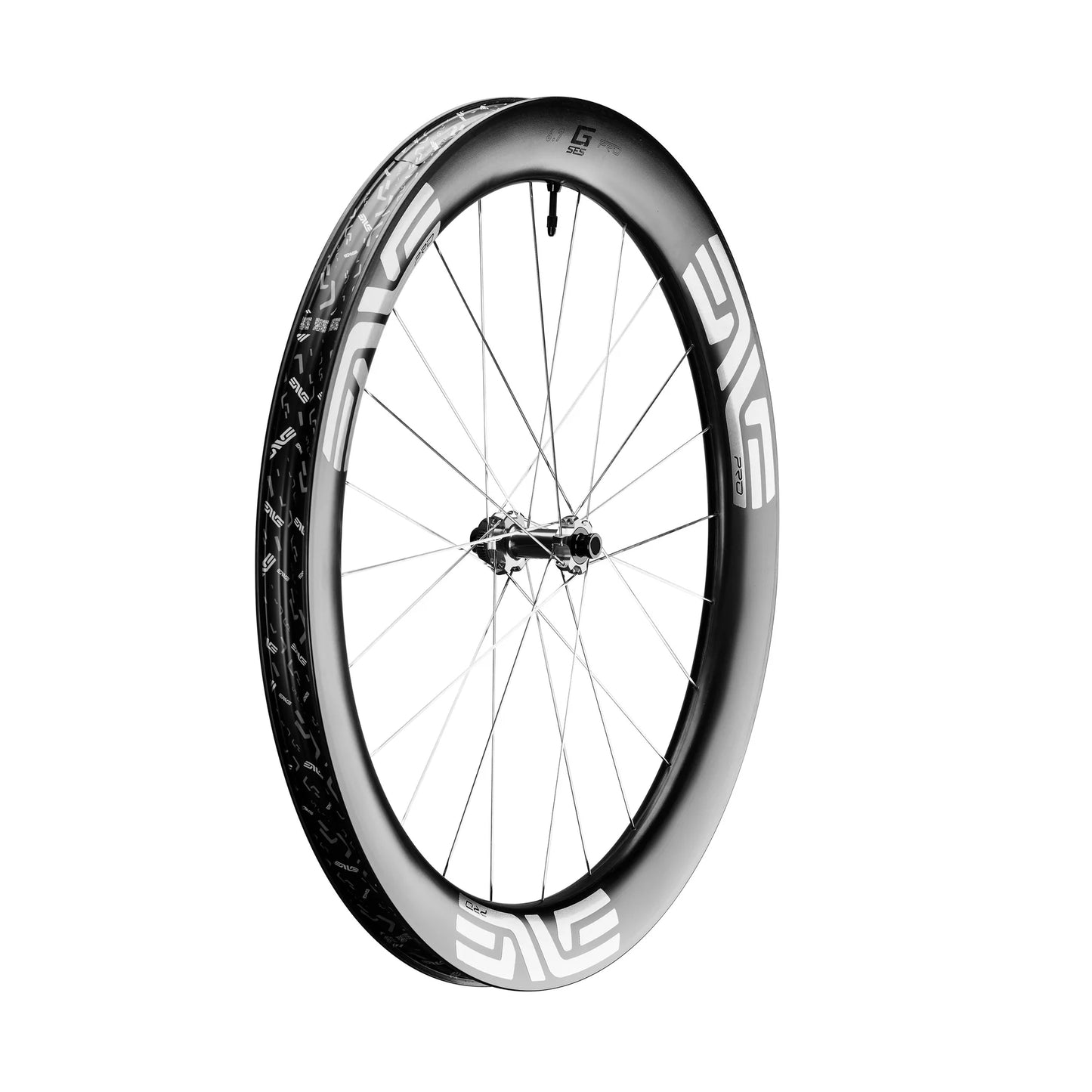 Rueda delantera ENVE G SES 6.7 PROTubeless Ready (Center Lock) Negro