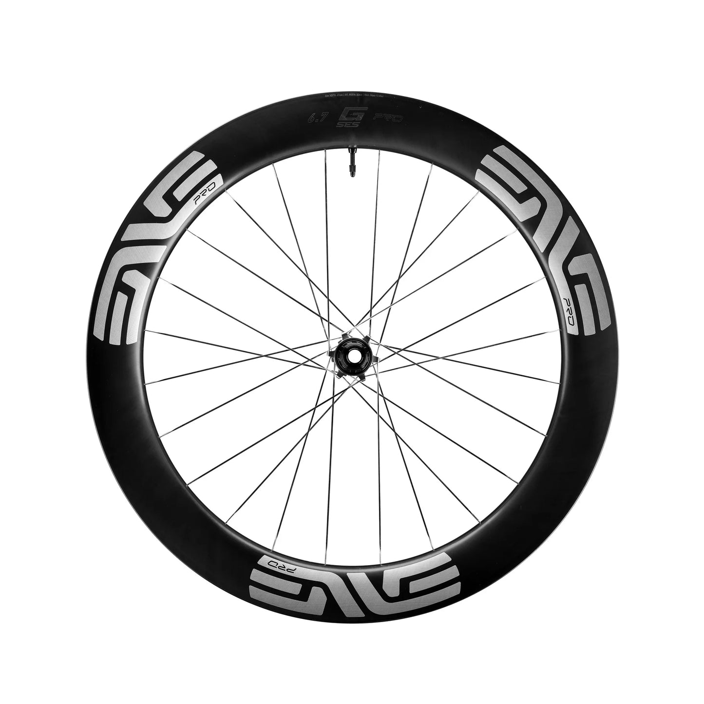 Rueda trasera ENVE G SES 6.7 PRO Tubeless Ready (Center Lock) Negro