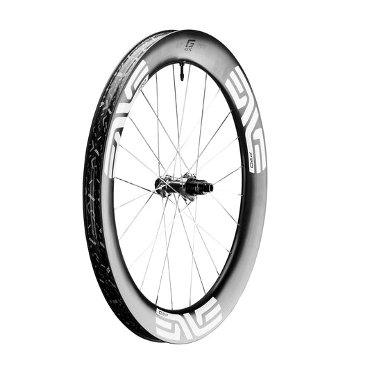 Rueda trasera ENVE G SES 6.7 PRO Tubeless Ready (Center Lock) Blanco