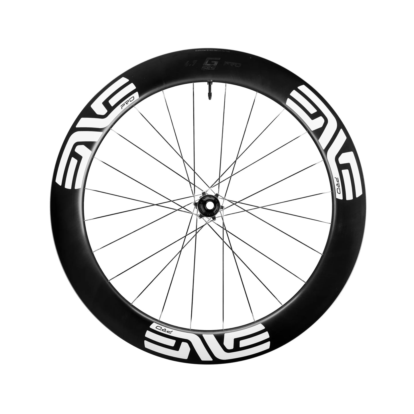Rueda trasera ENVE G SES 6.7 PRO Tubeless Ready (Center Lock) Blanco